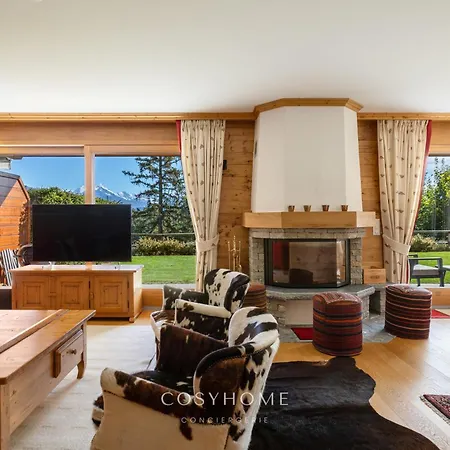 Appartement Vue Sur Les Alpes Daire *